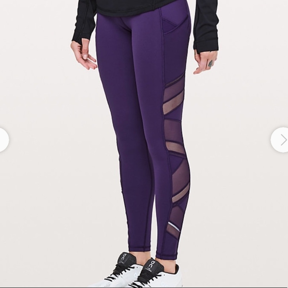 Lululemon speed up tight mesh 28 8